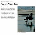 Book Type Airport Book